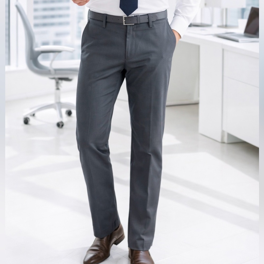 MENS Theory Vintage Gray Cotton Pants - SIZE 32